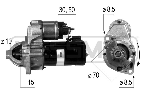 starter 220536 ERA