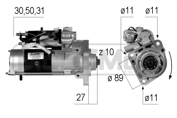 Starter 220555 ERA