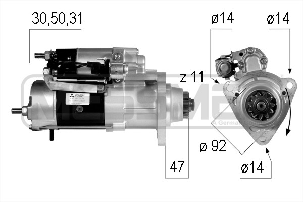 starter 220567 ERA
