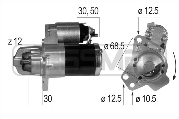 Starter 220640 ERA