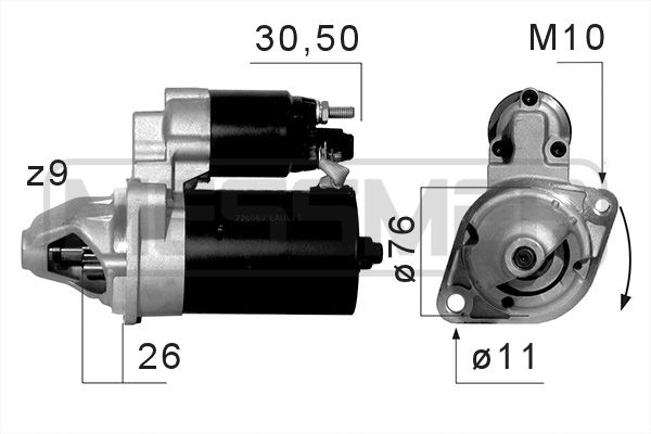 Starter 220662A ERA