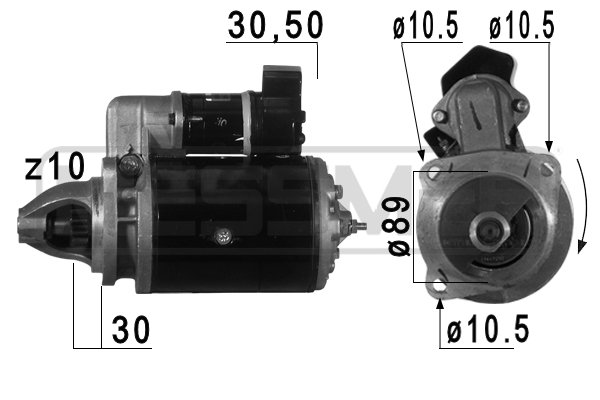 starter 220739 ERA