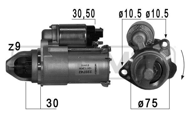 Starter 220742 ERA