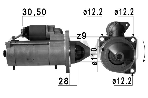 Starter 220750 ERA