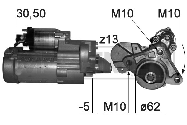 Starter 220836 ERA