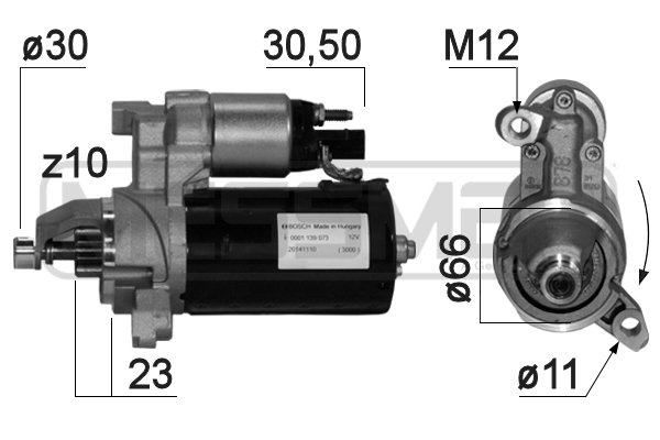 Starter 220875 ERA