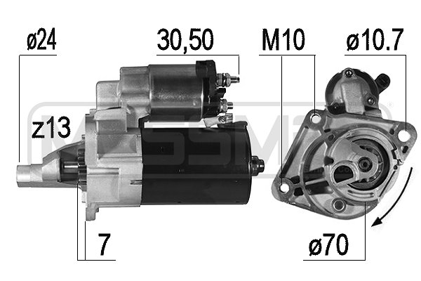 starter 220978A ERA