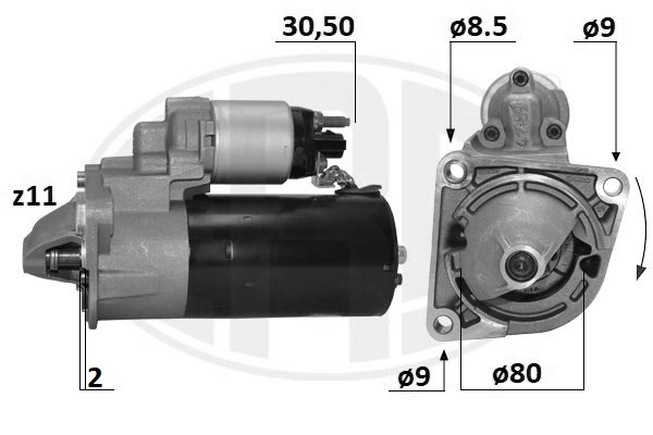 starter 221054 ERA
