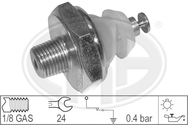 Senzor presiune ulei 330008 ERA