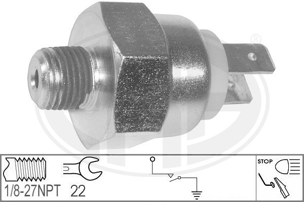 Comutator lumini frana 330063 ERA