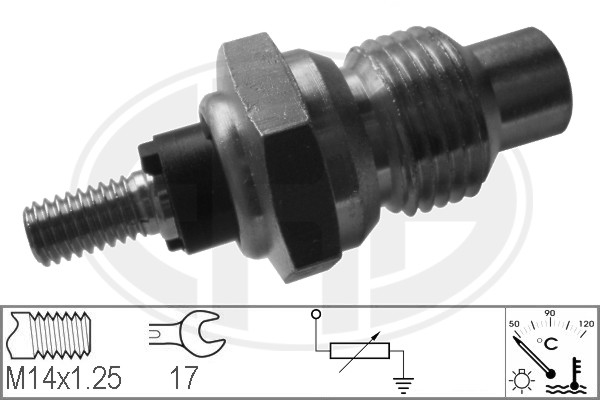 Senzor,temperatura lichid de racire 330084 ERA