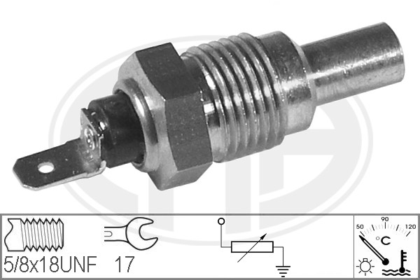 Senzor,temperatura lichid de racire 330092 ERA