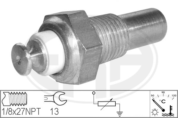 Senzor,temperatura lichid de racire 330126 ERA