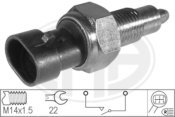 Comutator, lampa marsalier 330243 ERA