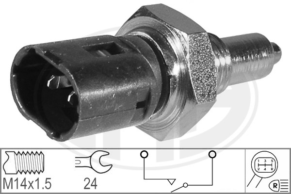 Comutator, lampa marsalier 330248 ERA