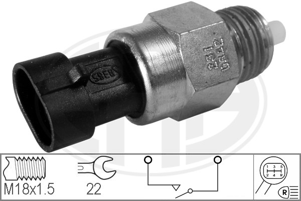 Comutator, lampa marsalier 330258 ERA