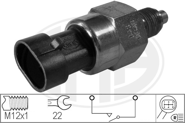 Comutator, lampa marsalier 330260 ERA