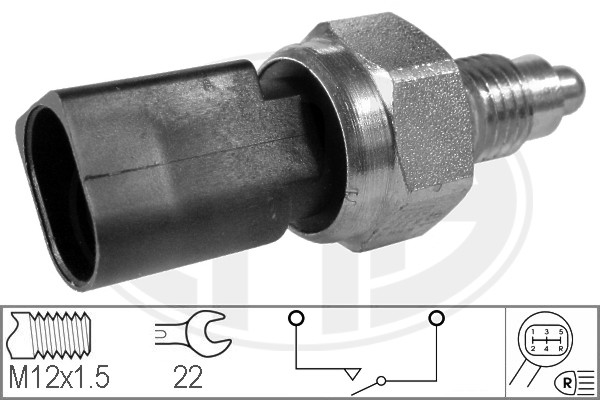 Comutator, lampa marsalier 330264 ERA