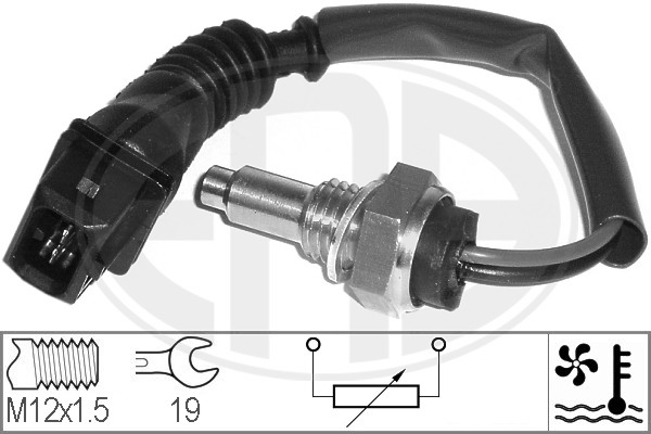 Senzor,temperatura lichid de racire 330290 ERA