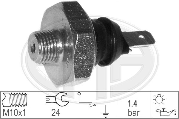 Senzor presiune ulei 330323 ERA