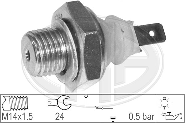 Senzor presiune ulei 330345 ERA