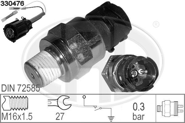 Senzor,sistem supraalimentare 330402 ERA