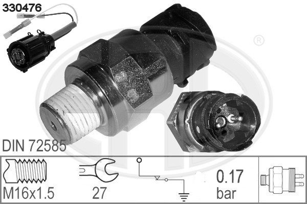Senzor,sistem supraalimentare 330406 ERA