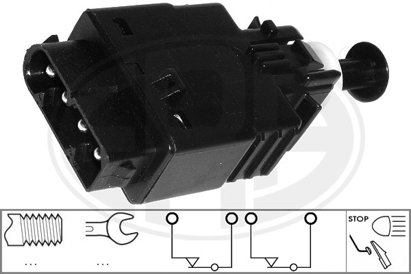 Comutator lumini frana 330433 ERA