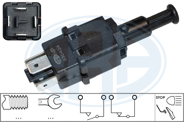 Comutator lumini frana 330434 ERA