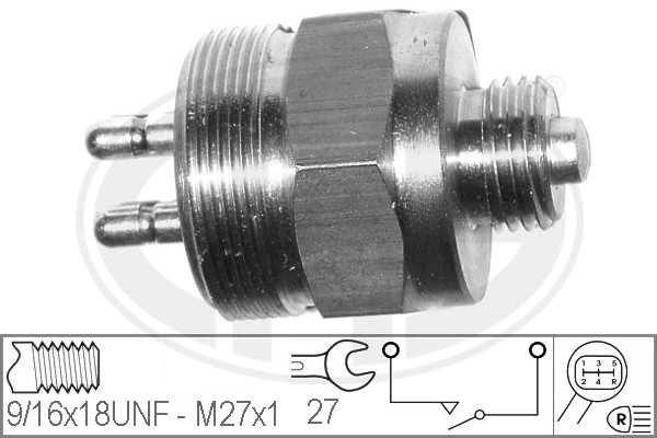 Comutator, lampa marsalier 330444 ERA