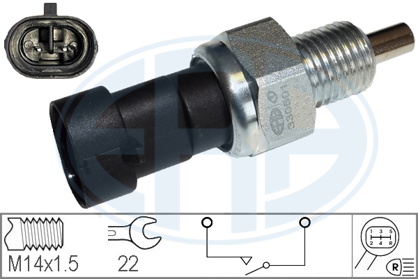 Comutator, lampa marsalier 330501 ERA