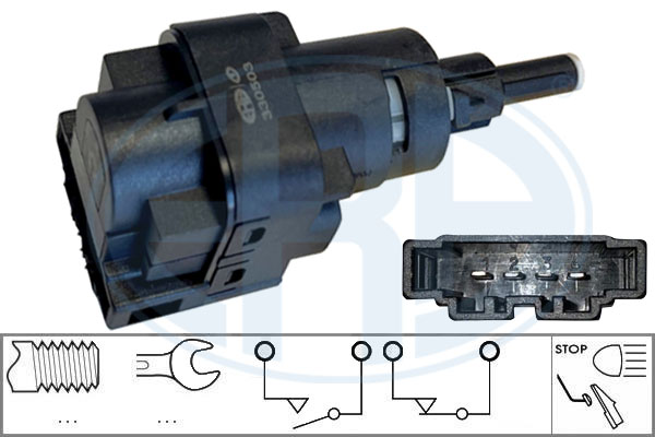 Comutator lumini frana 330503 ERA