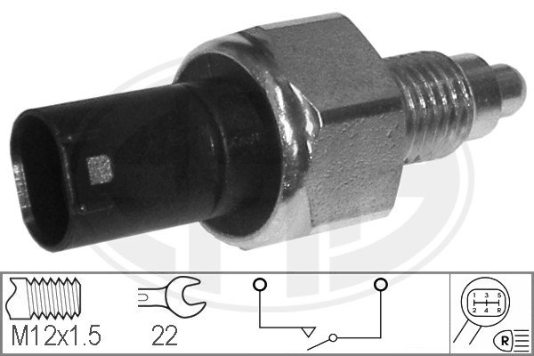 Comutator, lampa marsalier 330504 ERA