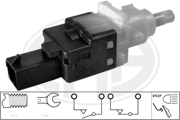 Comutator lumini frana 330517 ERA