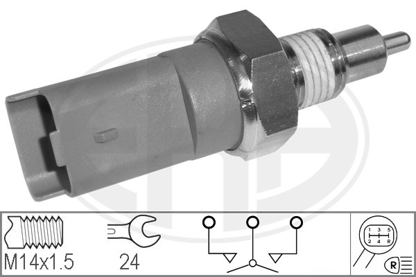 Comutator, lampa marsalier 330543 ERA