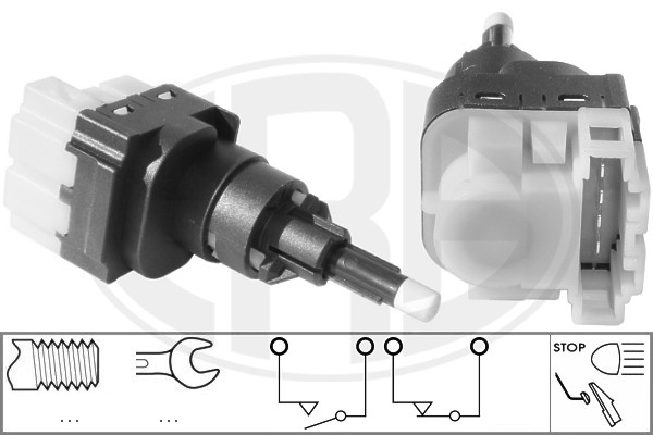 Comutator lumini frana 330545E ERA
