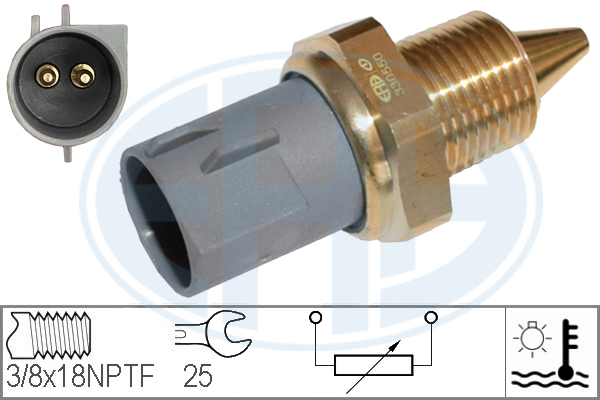 Senzor,temperatura lichid de racire 330550 ERA