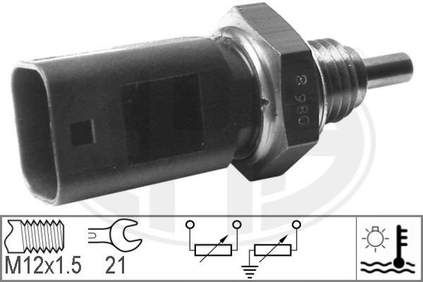 senzor,temperatura lichid de racire 330560 ERA