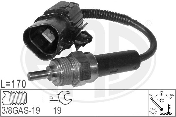 senzor,temperatura lichid de racire 330574 ERA