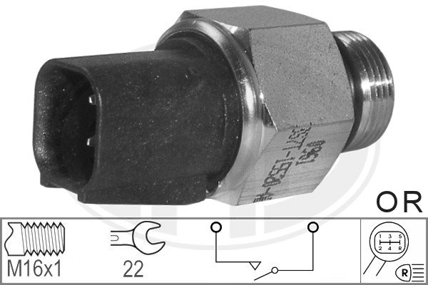 Comutator, lampa marsalier 330580 ERA