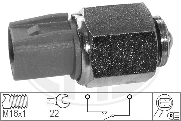 Comutator, lampa marsalier 330611 ERA