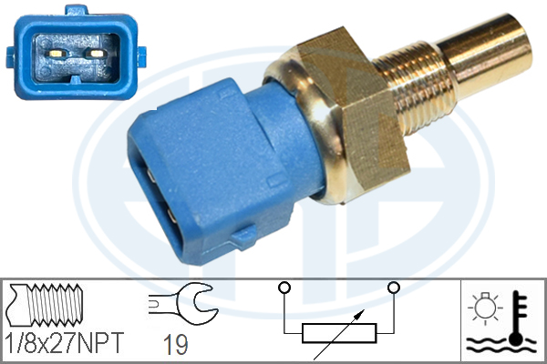 Senzor,temperatura lichid de racire 330612 ERA