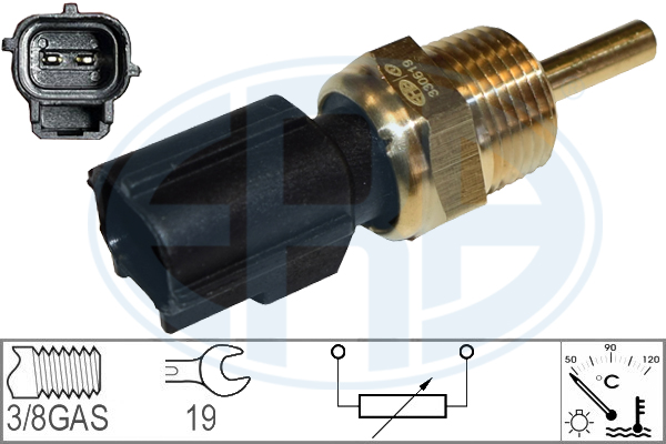 Senzor,temperatura lichid de racire 330619 ERA
