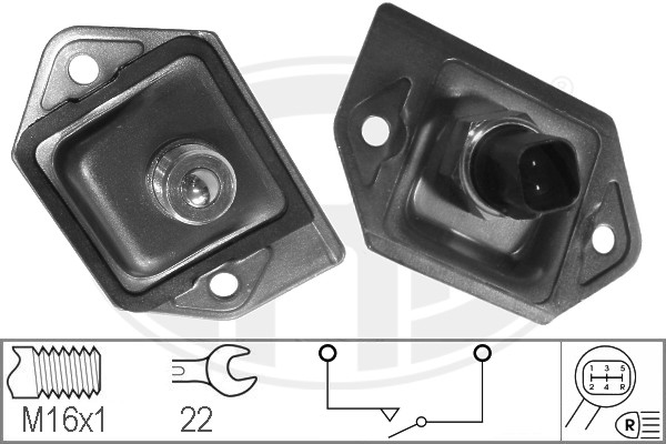 Comutator, lampa marsalier 330625 ERA