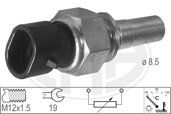 senzor,temperatura lichid de racire 330626 ERA