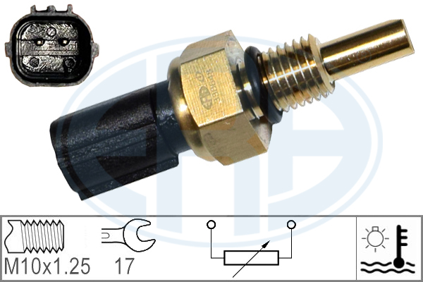 Senzor,temperatura lichid de racire 330648 ERA