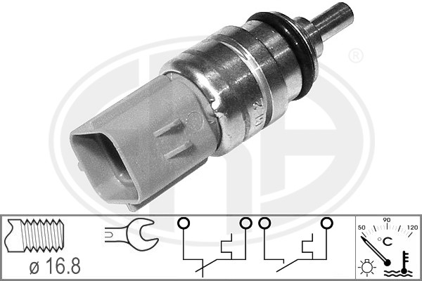 senzor,temperatura lichid de racire 330664 ERA