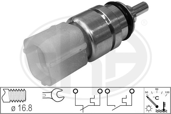senzor,temperatura lichid de racire 330665 ERA