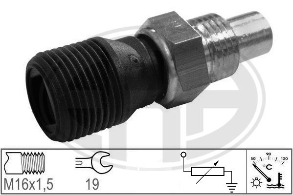 Senzor,temperatura lichid de racire 330688 ERA