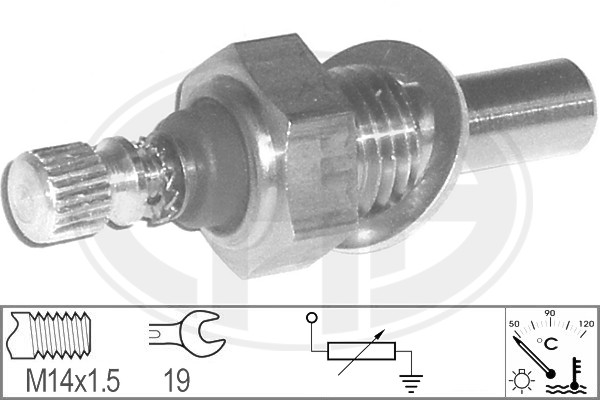 Senzor,temperatura lichid de racire 330771 ERA